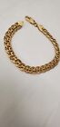 14Karat Gold Links Bracelet,8", 10G,10Mm