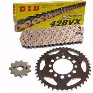 Kit Chaîne Yamaha Ty 125 1980 Chaîne DID 428 VX G&b Or 120 Ouvrir 13/52 - Picture 1 of 4