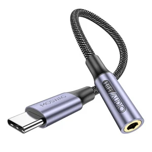 USB Type C To 3.5mm Headphone Jack Adapter Audio Adapter Aux Dongle Cable Cord - Picture 1 of 7