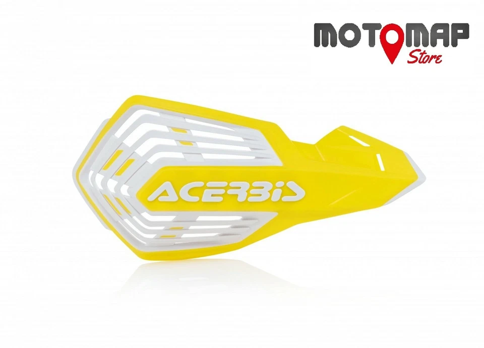 Coppia Paramani Acerbis X Future Giallo Bianco + Kit Montaggio   - Immagine 1 di 1