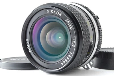 [完好] 尼康 Ai-s Ais NIKKOR 24 毫米 f/2.8 MF 广角定焦镜头 日本制造 — 第 1/4 张图片