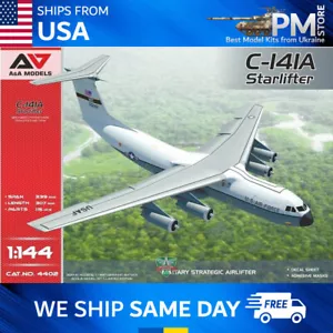 A&A Models 4402 C-141A "Starlifter". Plastic model military aircraft 1/144 - Picture 1 of 12