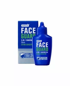 New Guard Grooming Face Guard™ Extra Sensitive 3-In-1 Shaving Oil 50Ml - Picture 1 of 3