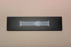 Apple Nike Sport Band for Watch - Obsidian Mist/Black (40mm) S/M and L - Afbeelding 1 van 6