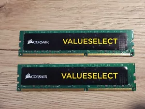 Corsair CMV16GX3M2A1333C9 Value Select 16GB 2x8 RAM DDR3 1333 Mhz CL9 Standard D - Bild 1 von 2