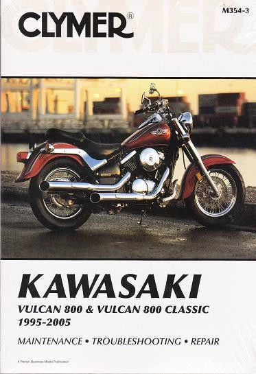 PRINTED BOOK 95-05 Kawasaki Vulcan 800 Classic VN800 Repair Service Manual M3543 - image 1 of 1