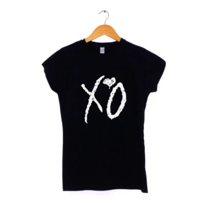 XO The Weeknd WOMANS T-shirt The Hills My Face Star Boy Daft Punk Concert Gift - Imagem 1 de 4