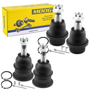 4Pc Kit MOOG Front Upper and Lower Ball Joints for Escalade Avalanche 1500 Tahoe - Picture 1 of 6