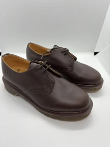 Dr.Martens Vintage Smooth Brown Leather Shoes 1561 Made in England Uk Size 4 !!! - Picture 1 of 12