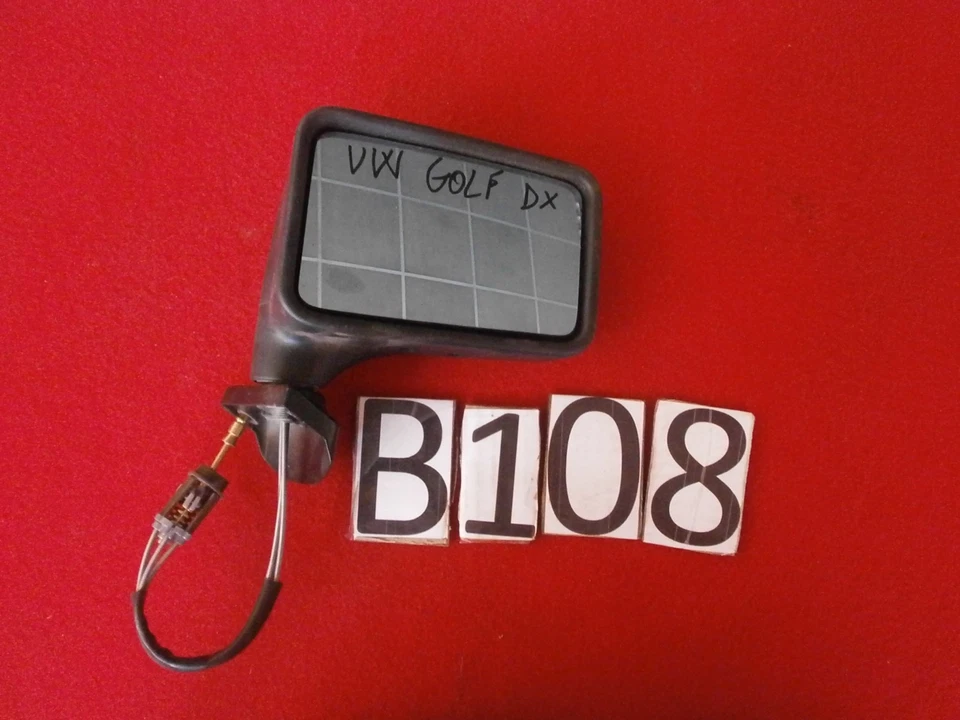 specchio esterno destro per volkswagen golf dal 1986 con comando — 第 1/2 张图片