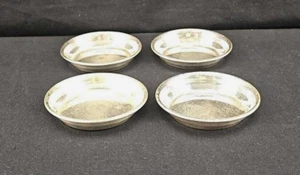 Set of 4 Webster Sterling Silver Individual Butter Pats or Nut Dishes 69+ grams - Picture 1 of 9