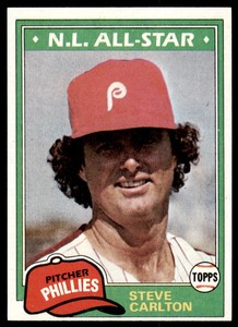 1981 Topps Steve Carlton  NR-MINT Philadelphia Phillies #630