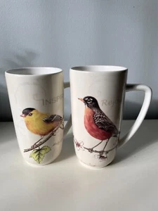 Sandy Lynam Clough Vtg coffee cups. Inspire and Rejoice. SIGNED BY ARTIST. 1999 - Picture 1 of 4