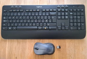 Logitech K520 Wireless Keyboard / Mouse M310 and USB Dongle - Picture 1 of 7