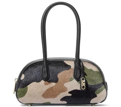 Cartera Michael Kors Lulu Camuflada 30T4G1US5U Mango Cuero Nueva con Etiquetas Foto 1 de 4