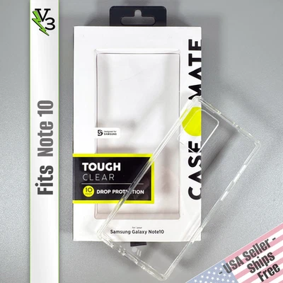 CASE-MATE Case for Galaxy Note 10 - Ultra Clear | Tough Clear | Ultra Slim Fit - Image 1 of 4
