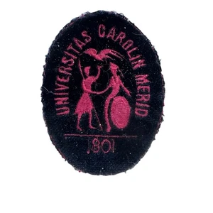 Vintage University Of Carolin Merid 1801 Patch - Bild 1 von 3