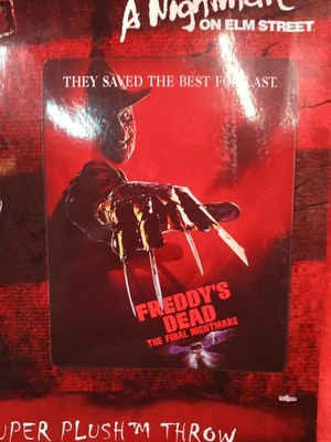 "NUEVA manta de Halloween Pesadilla en Elm Street Freddy Krueger 48"" X 60""" Foto 1 de 4