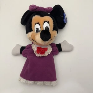 Vintage Disney Disneyland WDW Applause Minnie Mouse Plush Hand Puppet - with Tag - Picture 1 of 18