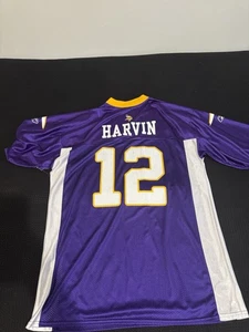 Reebok Percy Harvin #12 Minnesota Vikings Jersey - Size Large - Picture 1 of 3