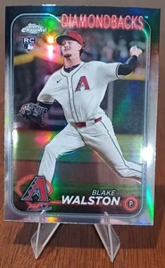2024 Topps Chrome Update #USC69 Blake Walston - Rookie "Refractor" A.Z. D-backs - Picture 1 of 2