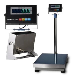 Industrielle Tischwaage 20”x16” Edelstahl Plattform & Anzeige 600 x 0,05 lb - Bild 1 von 1