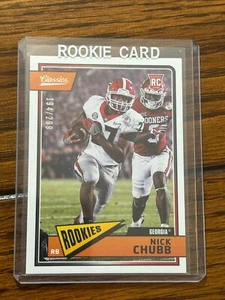 Nick Chubb 194/299 2018 Classics Rookie RC #216 Browns - Imagen 1 de 1