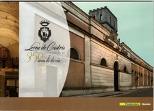 ITALIA 2015 FOLDER VINI LEONE DE CASTRIS SALICE SALENTINO 2 CARTOLINE