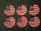 Flag Coasters - 4th of July - Canvas
