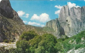 Vintage Mexico Chrome Postcard La Huasteca Canon De Santa Catarina Monterrey N L - Picture 1 of 2