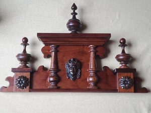 beautiful clock top crown / pediment f. a Vienna Regulator, Freeswinger 15 3/4 - Picture 1 of 5