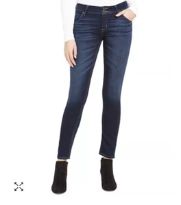 Hudson Womens Collin Flap Skinny Denim Jeans Back Flap Pockets Size 28 - Picture 1 of 16
