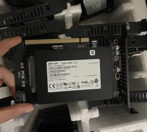 3.84TB MICRON SSD 7300 PRO U.2 MTFDHBE3T8TDF SSD 2.5" NVMe 3480GB for server - Picture 1 of 3