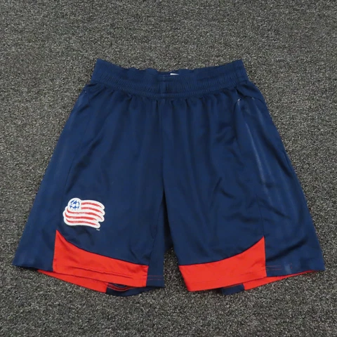 New England Revolution Adidas Shorts Womens Small Blue & Red Soccer Ladies Cover