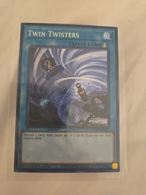 Twin Twisters (Secret Rare) RA02-EN060 25th Anniversary Rarity Collection II 1st - Image 1 of 2