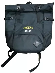 KEEN UTILITY ROLL TOP BACKPACK BLACK LARGE DRY BAG, NEW! - Picture 1 of 6