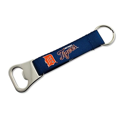 Detroit Tigers Lanyard Bottle Opener Keychain MLB New Cover
