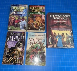 Christopher Stasheff Fantasy/Sci Fi 7 Book Lot - Picture 1 of 22