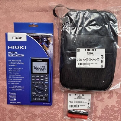 HIOKI DT4281 Digital Multimeter AC clamp compatible type multi-display japan NEW - Image 1 of 4