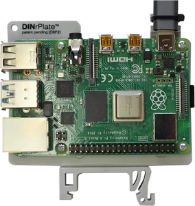 DINrPlate - DIN Rail Mount for Raspberry Pi - Zdjęcie 1 z 7