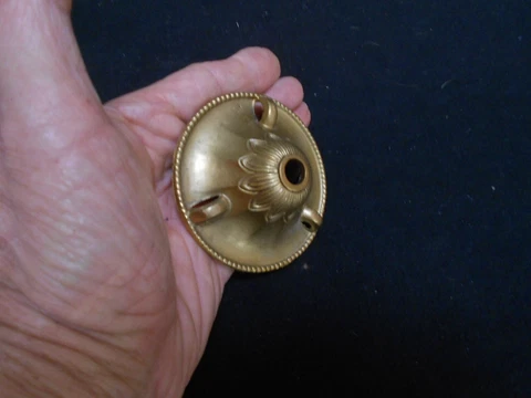 Vintage french bronze  Ceiling Rose Dome for ceiling fixture Cover