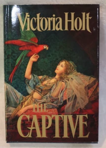 The Captive by Victoria Holt hardcover dustjacket 1989 vtg - Imagen 1 de 5