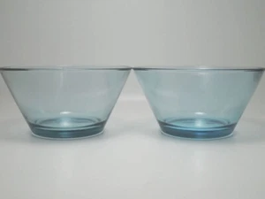 Cuenco iittala Kartio x 2 piezas. 390ml【Transferencia de color】 Azul claro KAJ FRANCK - Imagen 1 de 8