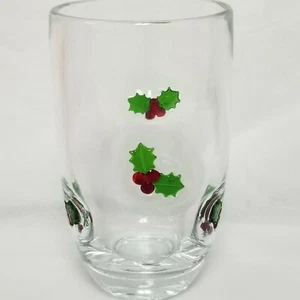 Artland Navidad Hollyday Highball fiesta vaso hecho a mano único - Imagen 1 de 7