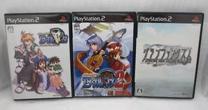 PS2 Atelier Iris Eternal Mana 1 2 & Grand Fantasm 3Games Japan NTSC-J Gust - Picture 1 of 10