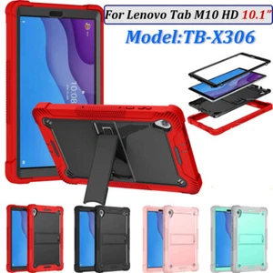 Lenovo Tab M10 HD 2nd Case 10.1" TB-X306X TB-X306F Heavy Duty Tablet Stand Cover - Picture 1 of 16