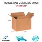 20 Pcs 30"x18"x18" Strong DOUBLE Wall Removal Moving Cardboard Boxes Home Move