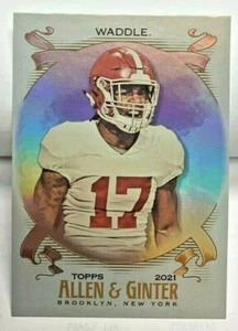 Jaylen Waddle 2021 Topps Allen & Ginter Hot Schachtel Silber Holo-Foil RC #214 - Bild 1 von 2