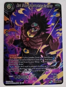 DBS - Dark Broly, Uncontrollable Berserker - BT11-134 - SR - Foil NM-Mint - Bild 1 von 2