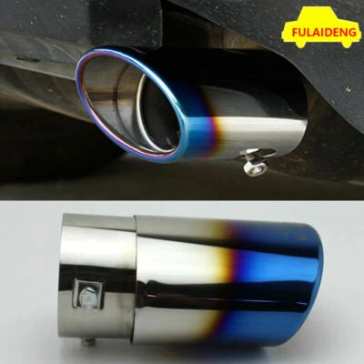 1x Silenciador de escape de acero punta de tubo de escape moldura de tubo de escape para Jeep Patriot 2007-2017 Foto 1 de 4